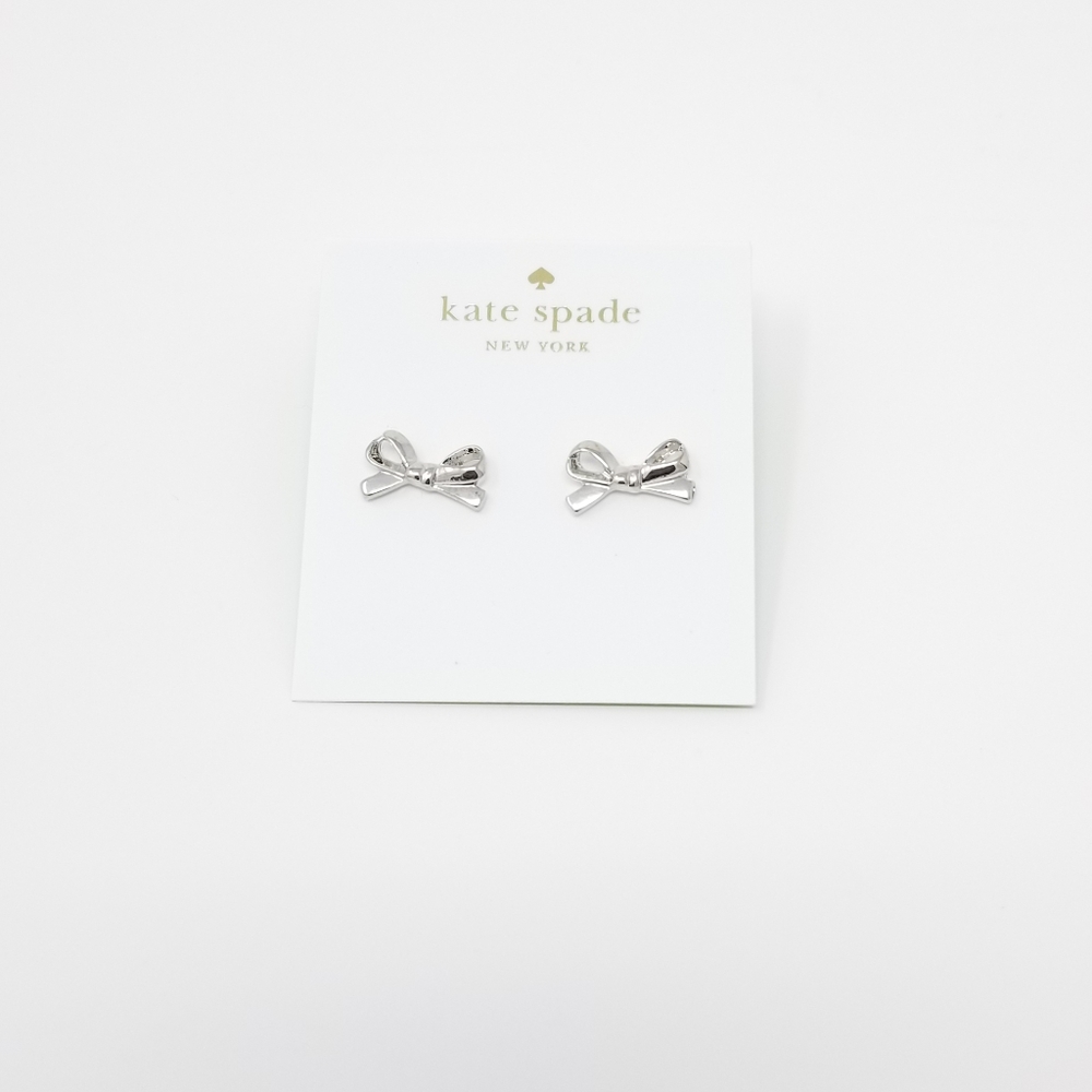 Kate Spade Silver Bows